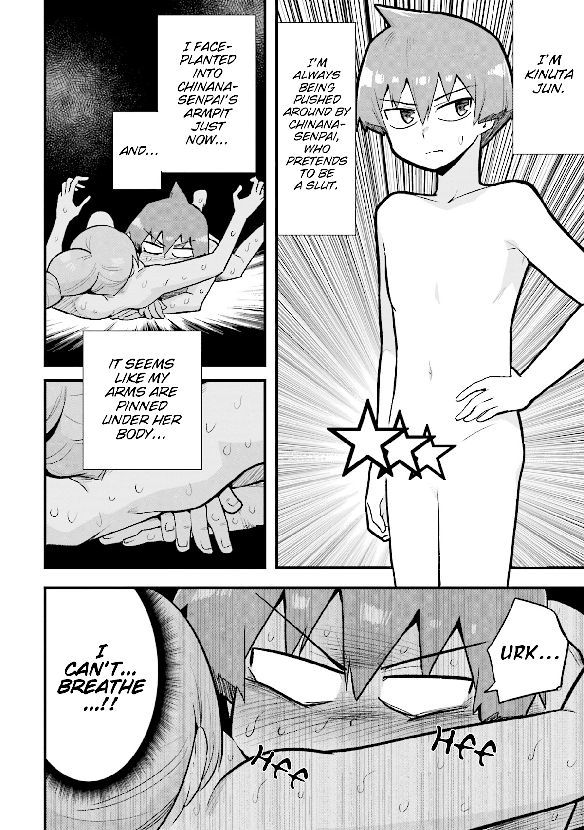 Uso-Bitch Senpai Chapter 21 page 5 - Chapter 21: Senpai & the Sleepover (Part 2)