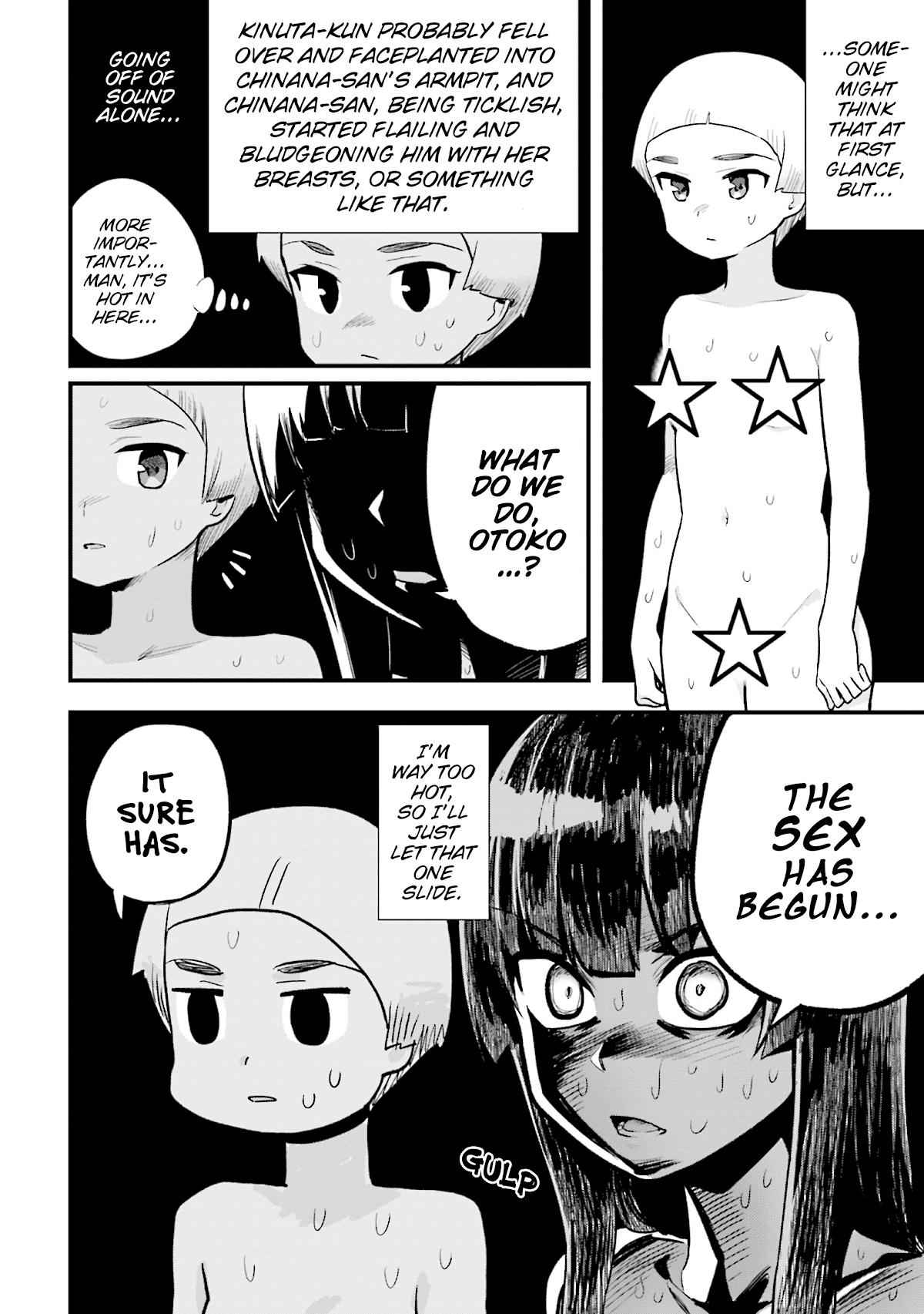 Uso-Bitch Senpai Chapter 21 page 9 - Chapter 21: Senpai & the Sleepover (Part 2)