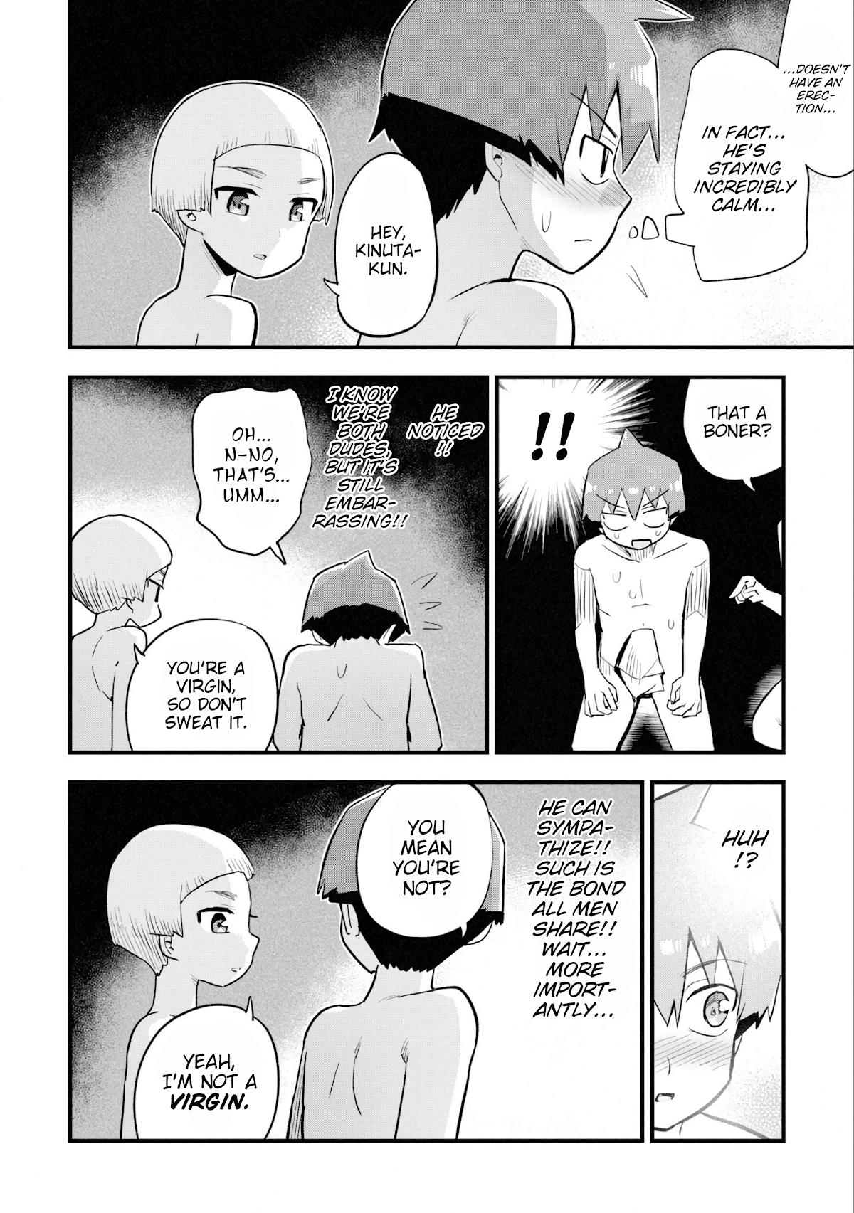 Uso-Bitch Senpai Chapter 22 page 10 - Chapter 22: Senpai & the Sleepover (Part 3)