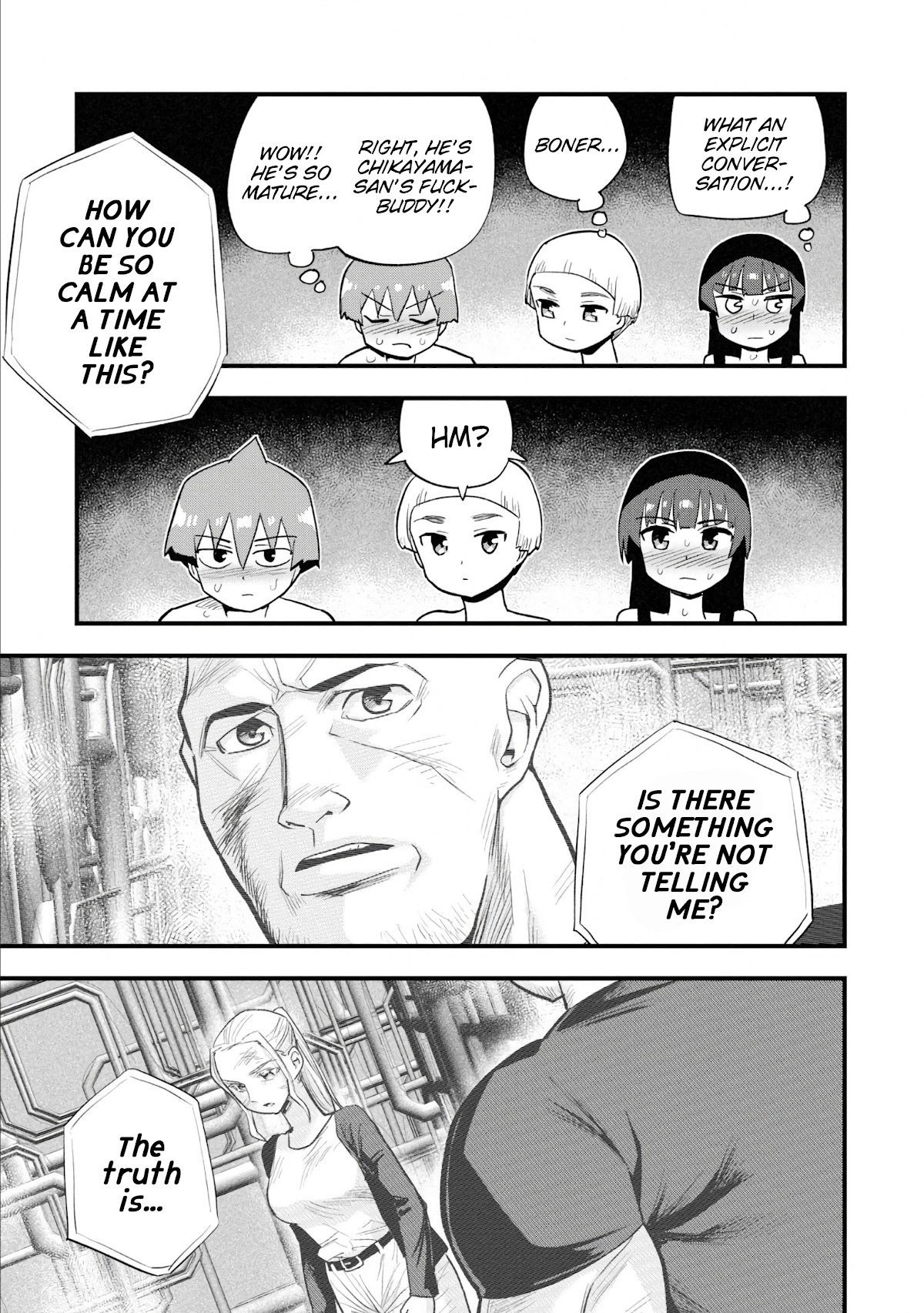 Uso-Bitch Senpai Chapter 22 page 11 - Chapter 22: Senpai & the Sleepover (Part 3)