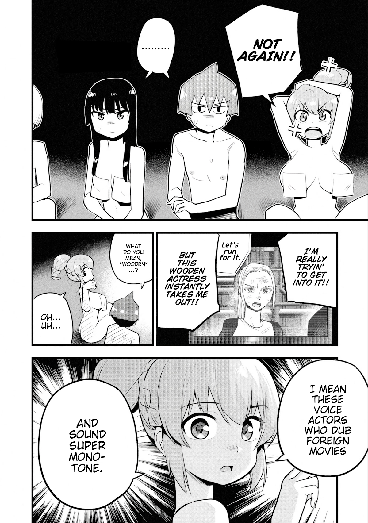 Uso-Bitch Senpai Chapter 22 page 2 - Chapter 22: Senpai & the Sleepover (Part 3)