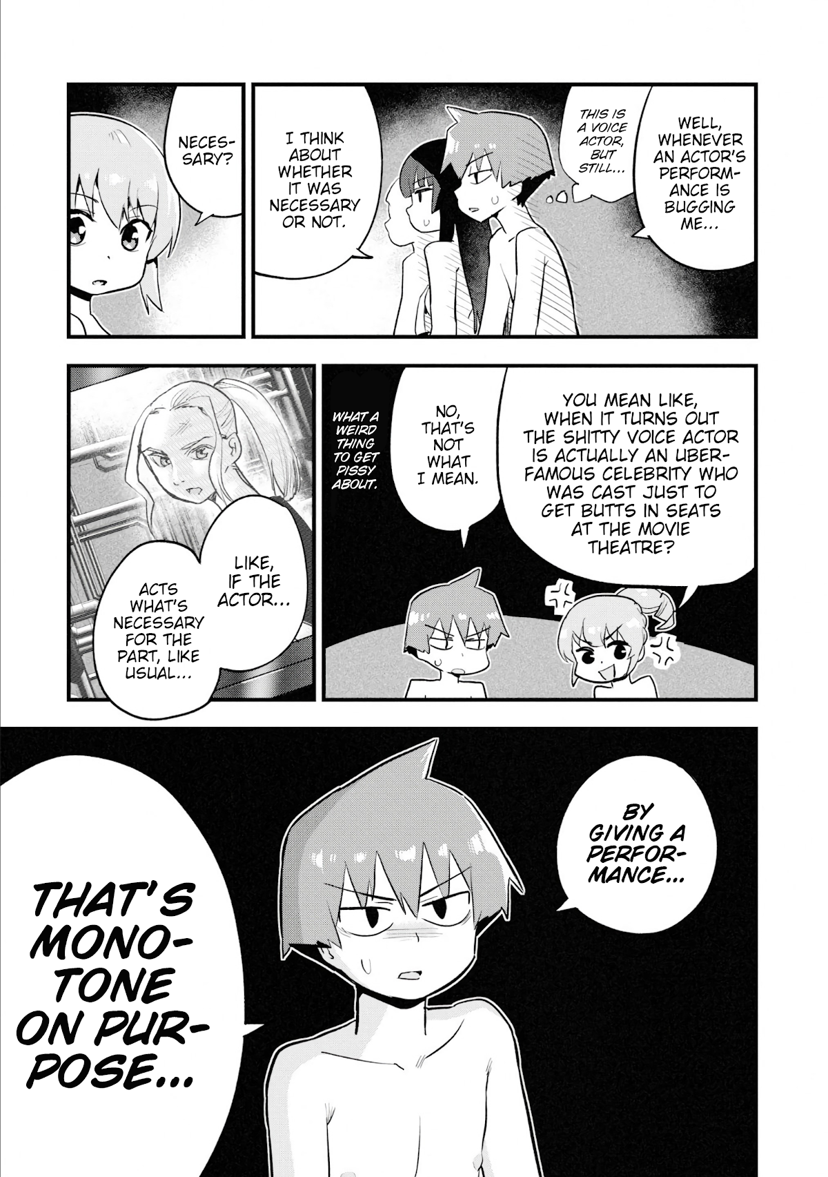 Uso-Bitch Senpai Chapter 22 page 5 - Chapter 22: Senpai & the Sleepover (Part 3)