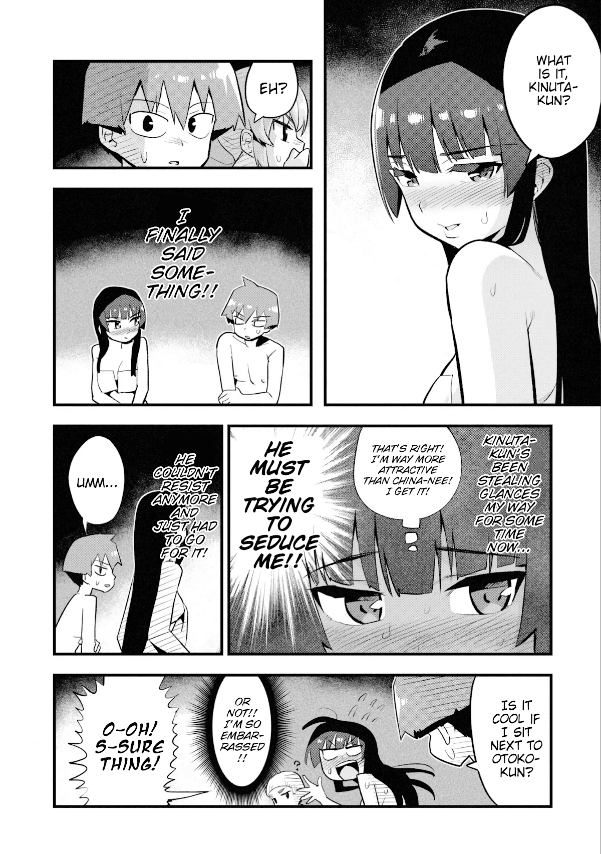 Uso-Bitch Senpai Chapter 22 page 8 - Chapter 22: Senpai & the Sleepover (Part 3)