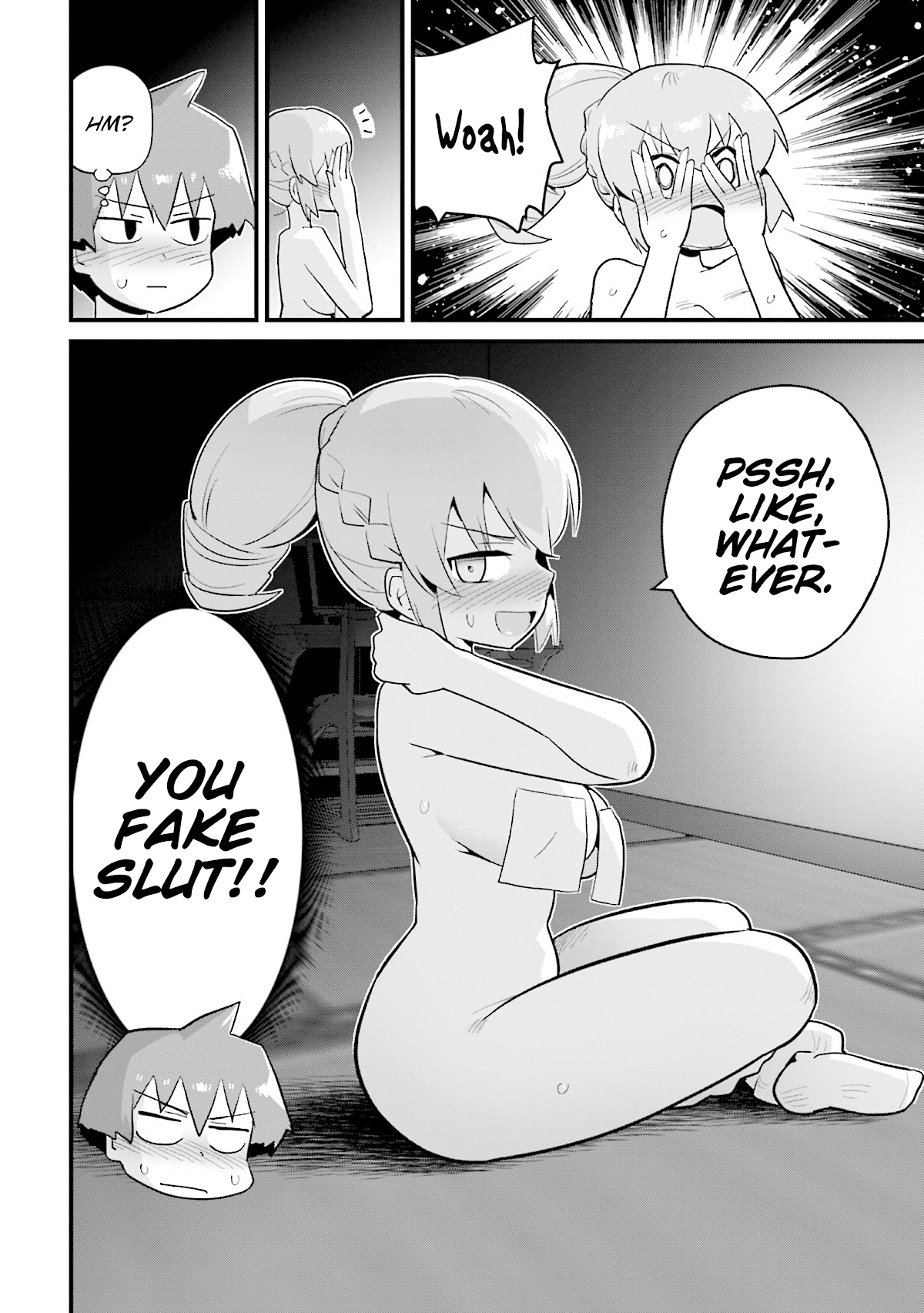 Uso-Bitch Senpai Chapter 23 page 2 - Chapter 23: Senpai & the Sex Scene