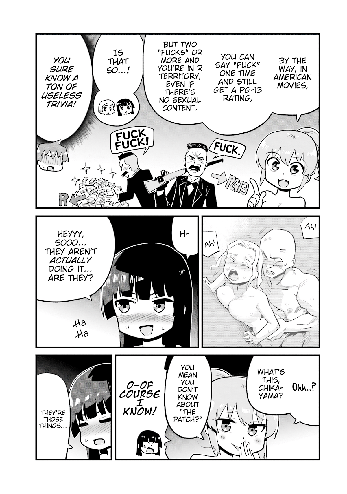 Uso-Bitch Senpai Chapter 23 page 7 - Chapter 23: Senpai & the Sex Scene