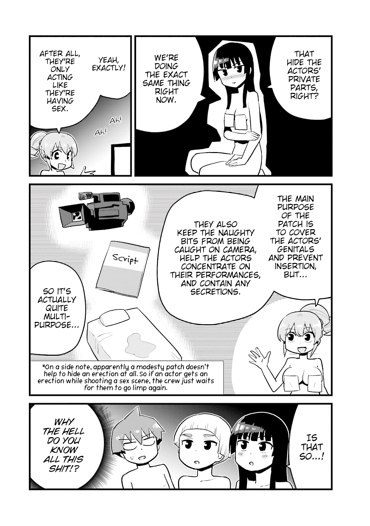 Uso-Bitch Senpai Chapter 23 page 8 - Chapter 23: Senpai & the Sex Scene