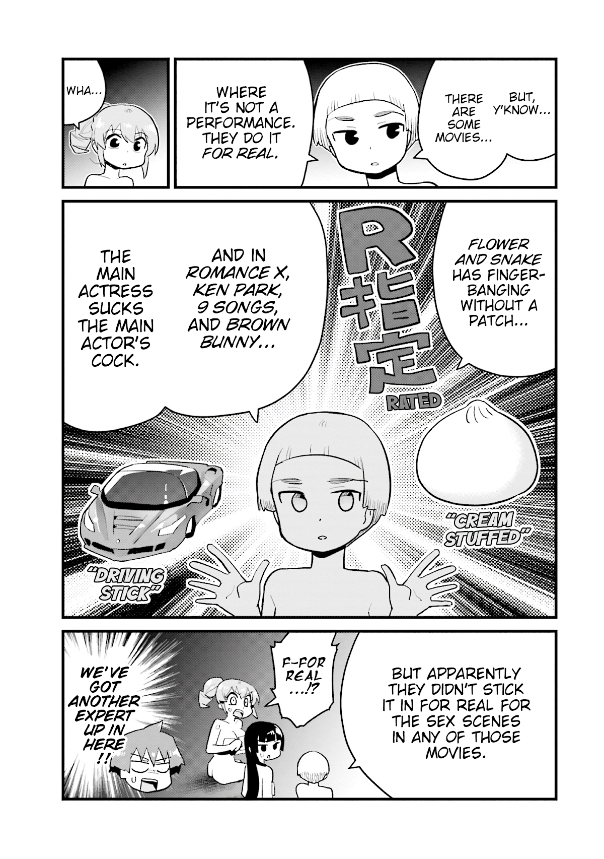 Uso-Bitch Senpai Chapter 23 page 9 - Chapter 23: Senpai & the Sex Scene