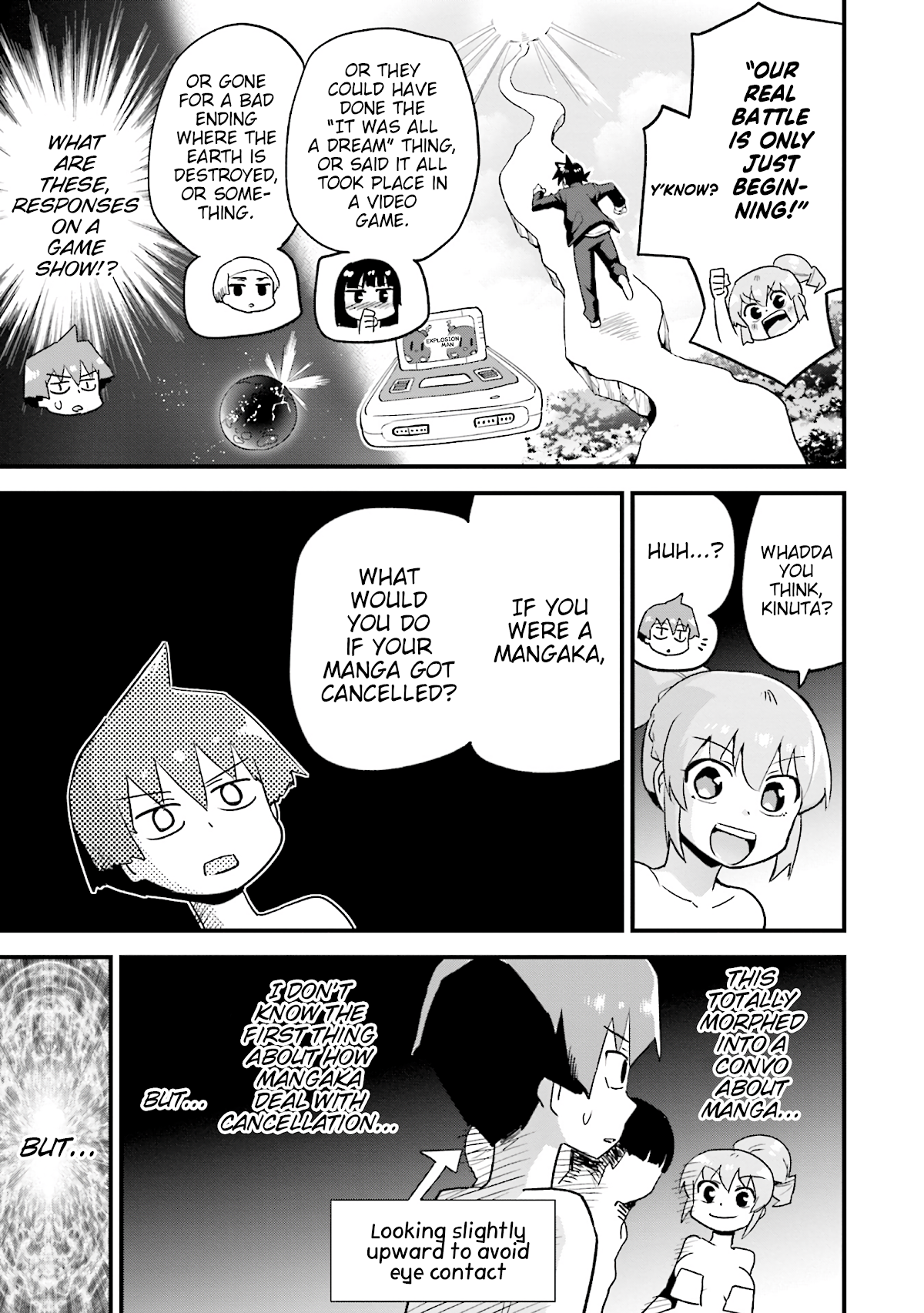 Uso-Bitch Senpai Chapter 24 page 3 - Chapter 24: Senpai & the Slutty Inspiration