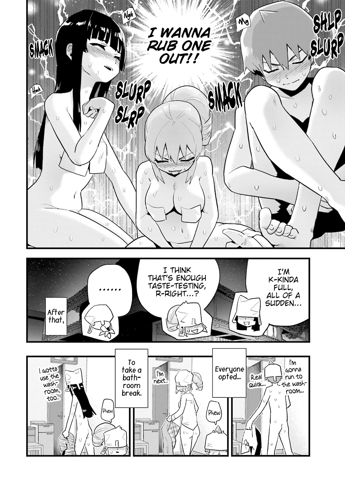 Uso-Bitch Senpai Chapter 25 page 12 - Chapter 25: Senpai & Taste Testing