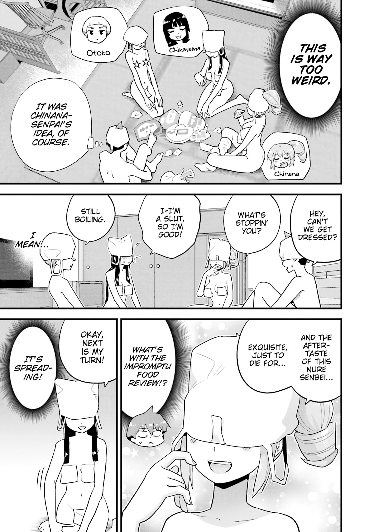 Uso-Bitch Senpai Chapter 25 page 3 - Chapter 25: Senpai & Taste Testing