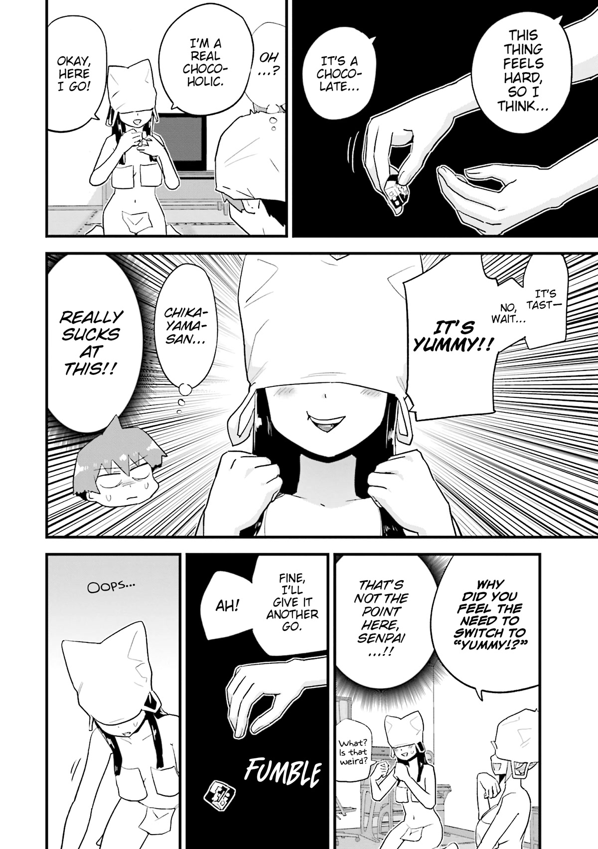 Uso-Bitch Senpai Chapter 25 page 4 - Chapter 25: Senpai & Taste Testing