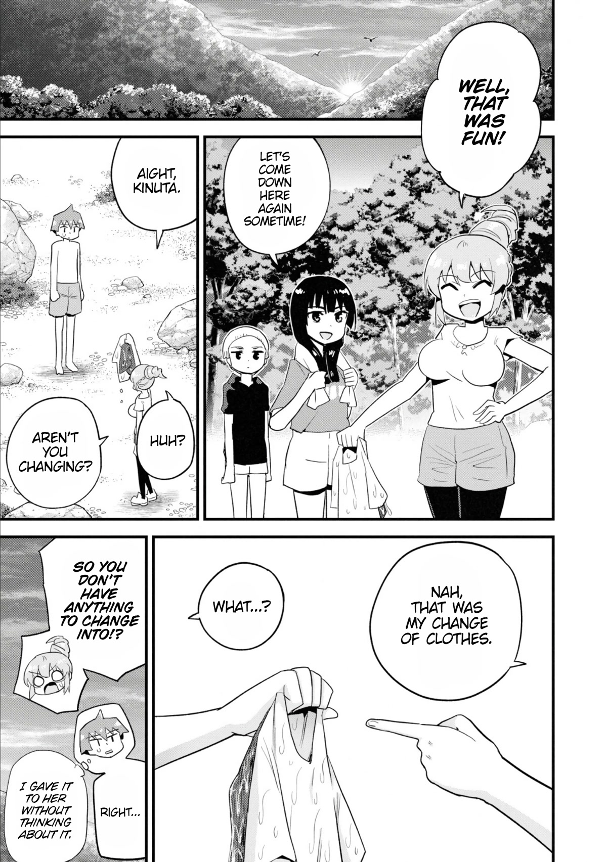 Uso-Bitch Senpai Chapter 26 page 11 - Chapter 26: Senpai & the River