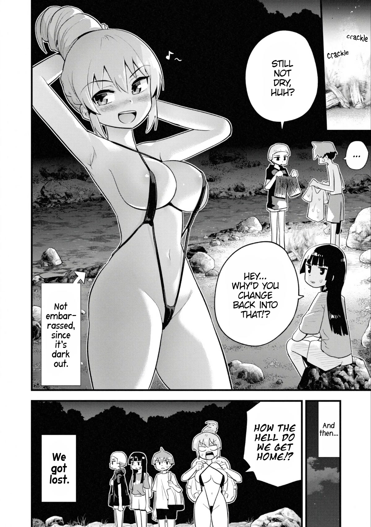 Uso-Bitch Senpai Chapter 26 page 12 - Chapter 26: Senpai & the River