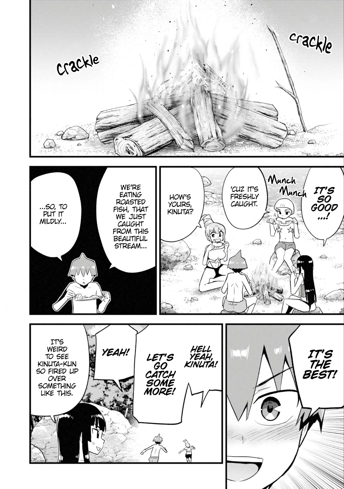 Uso-Bitch Senpai Chapter 26 page 8 - Chapter 26: Senpai & the River