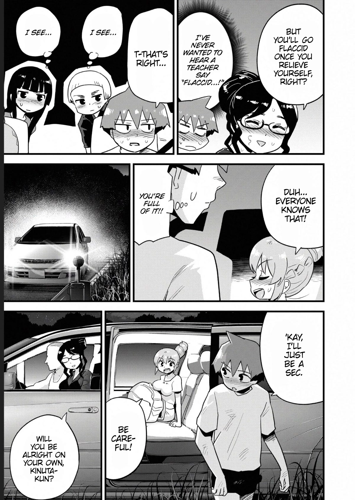 Uso-Bitch Senpai Chapter 27 page 11 - Chapter 27: Senpai & Getting Lost