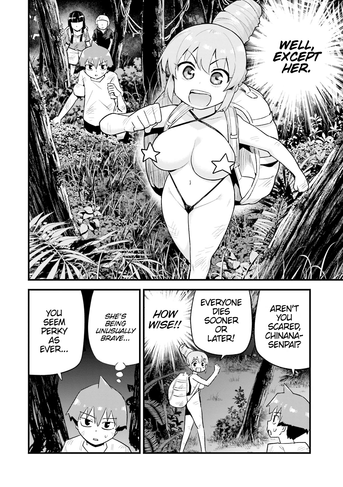 Uso-Bitch Senpai Chapter 27 page 2 - Chapter 27: Senpai & Getting Lost