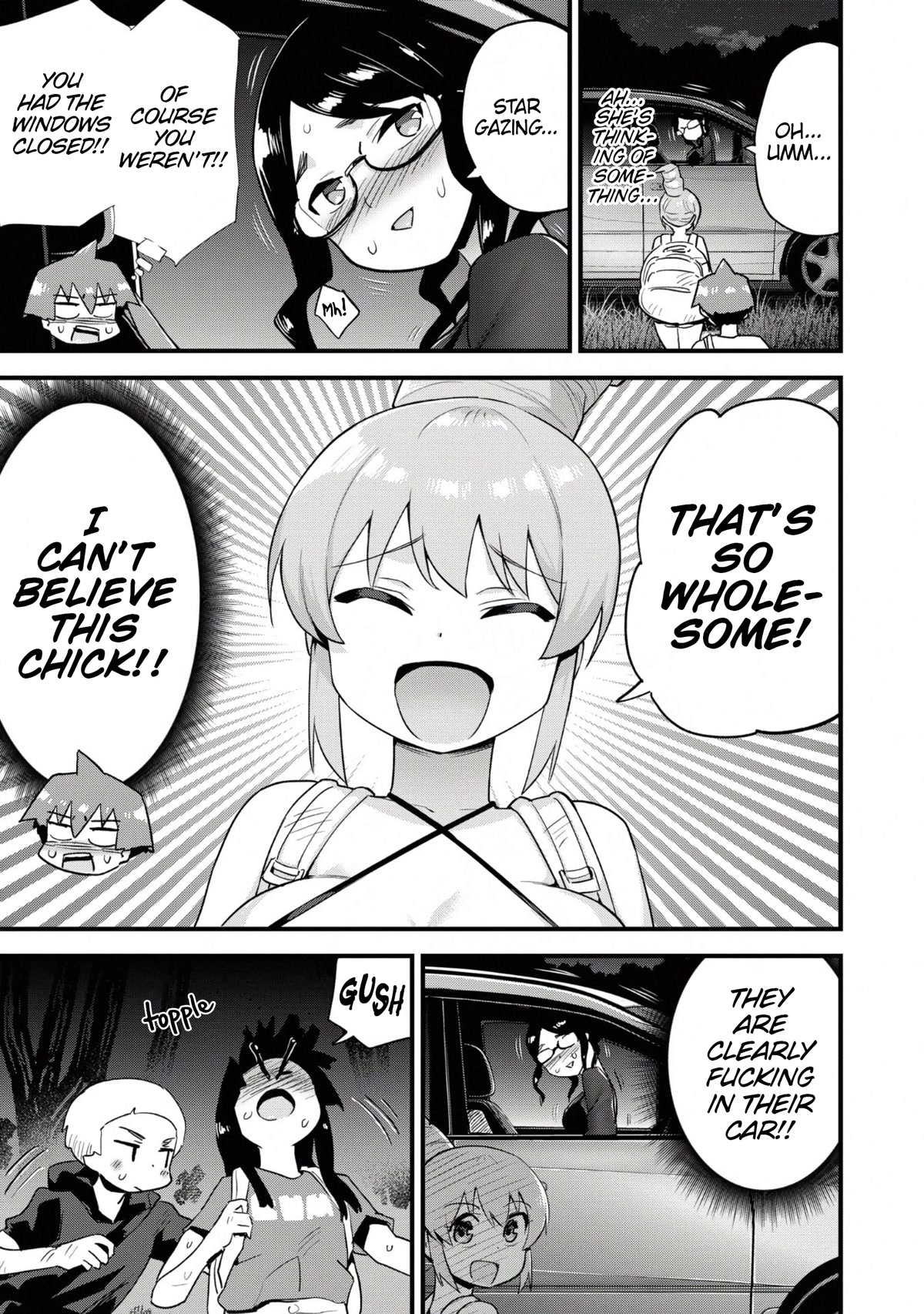 Uso-Bitch Senpai Chapter 27 page 7 - Chapter 27: Senpai & Getting Lost