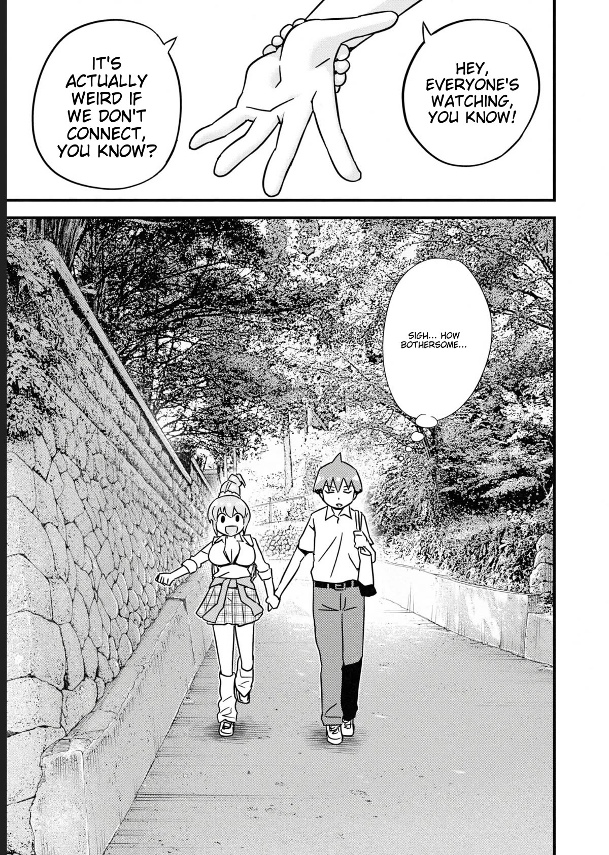 Uso-Bitch Senpai Chapter 28 page 3 - Chapter 28