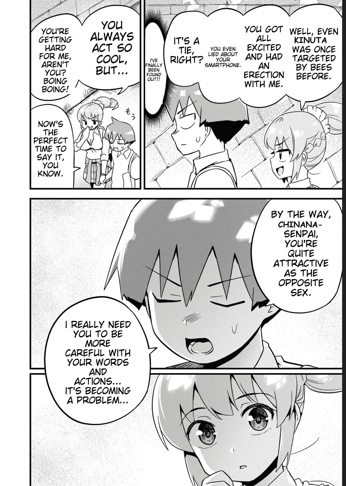 Uso-Bitch Senpai Chapter 28 page 4 - Chapter 28