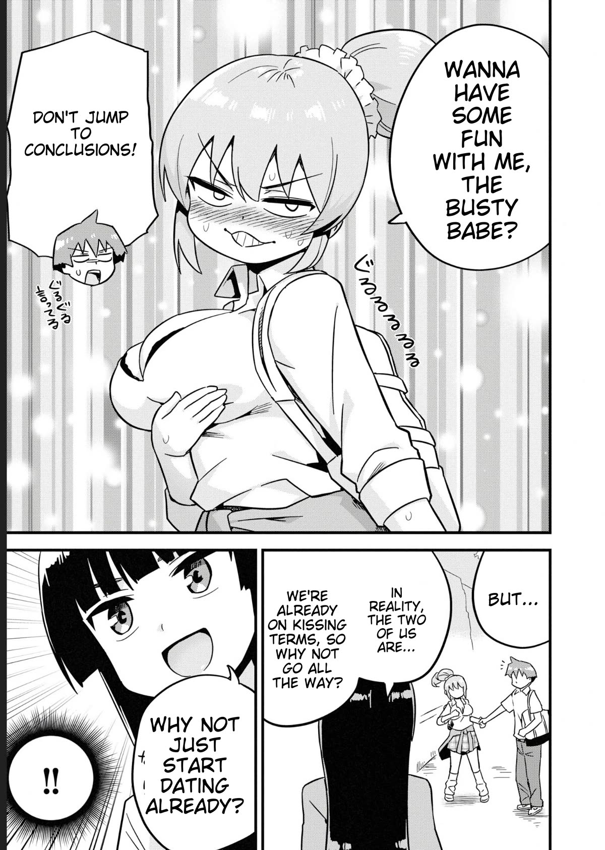 Uso-Bitch Senpai Chapter 28 page 7 - Chapter 28