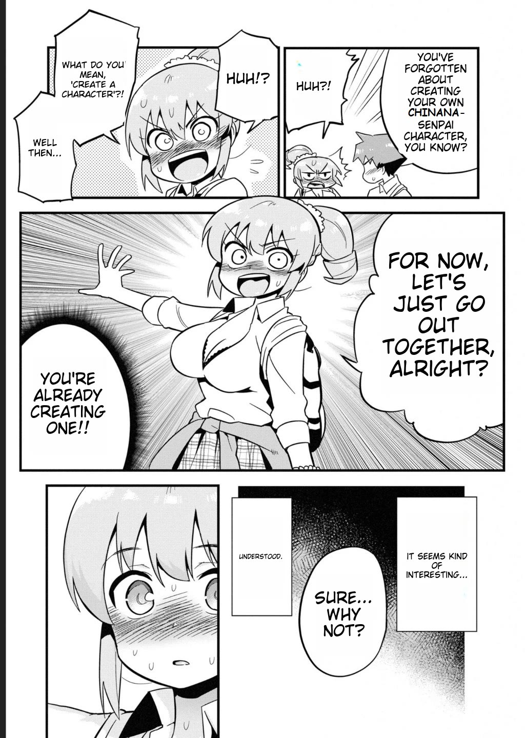 Uso-Bitch Senpai Chapter 29 page 3 - Chapter 29