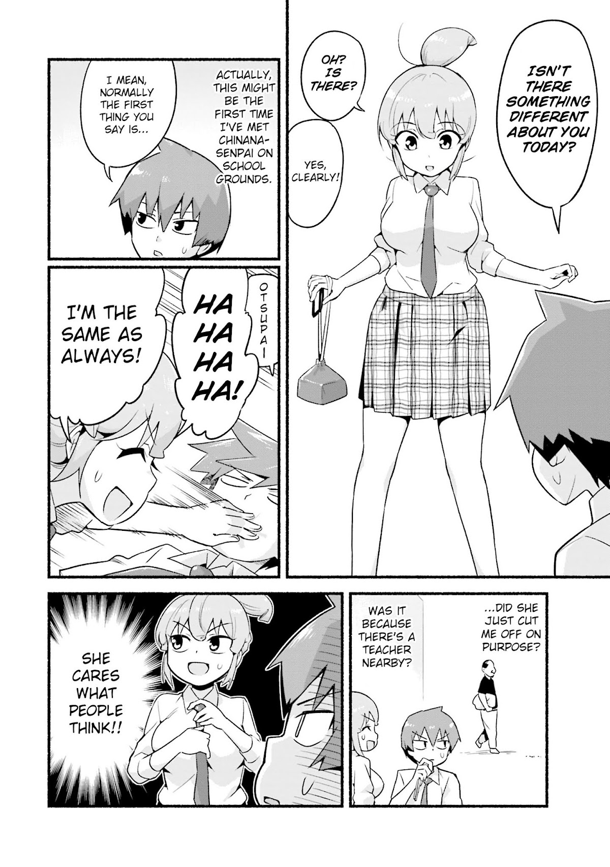 Uso-Bitch Senpai Chapter 3 page 2 - Chapter 3