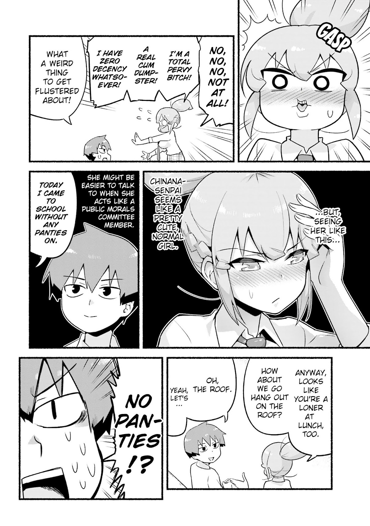 Uso-Bitch Senpai Chapter 3 page 4 - Chapter 3
