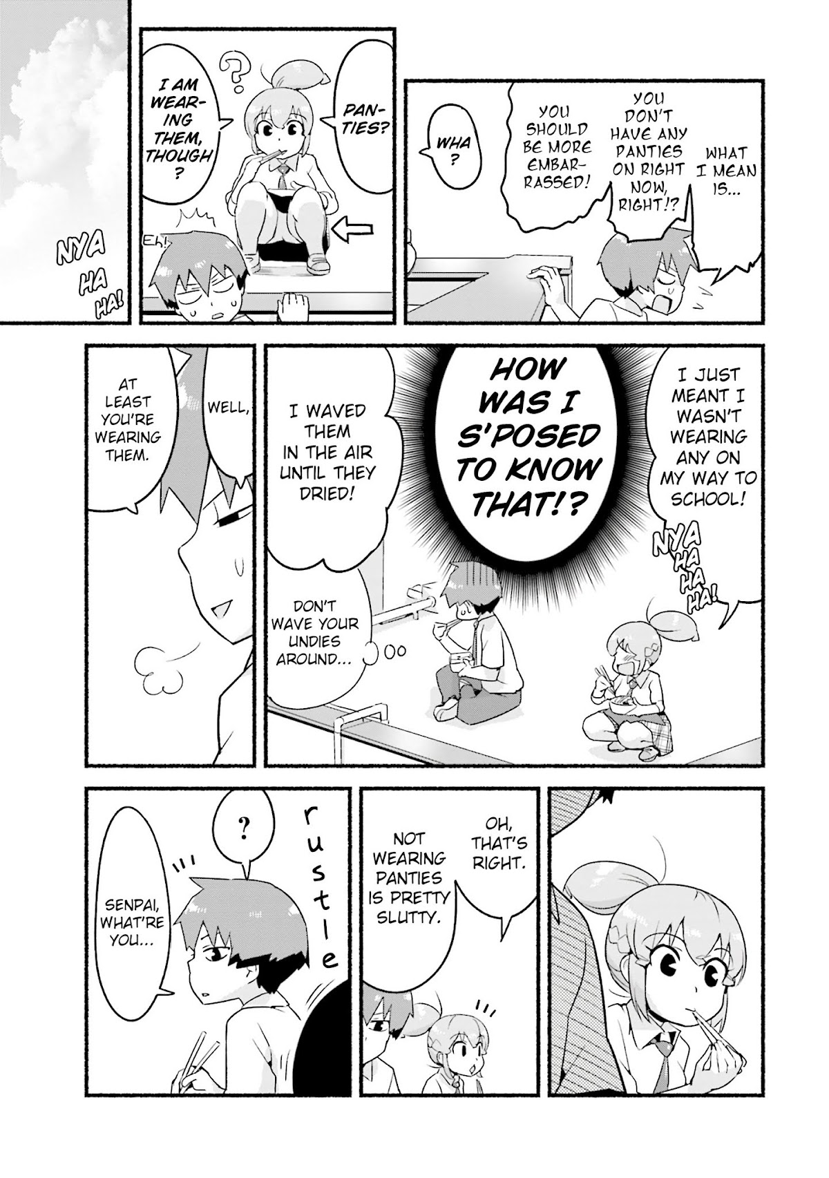 Uso-Bitch Senpai Chapter 3 page 9 - Chapter 3