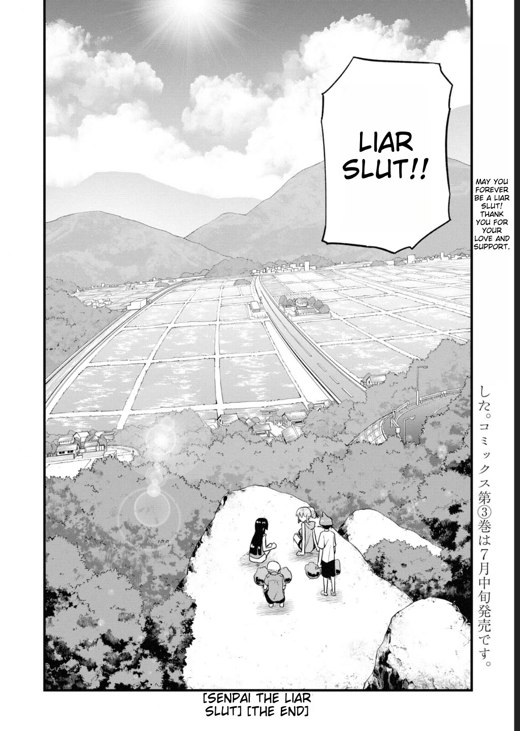 Uso-Bitch Senpai Chapter 30 page 12 - Chapter 30: Senpai and the Naughty Girl [END]