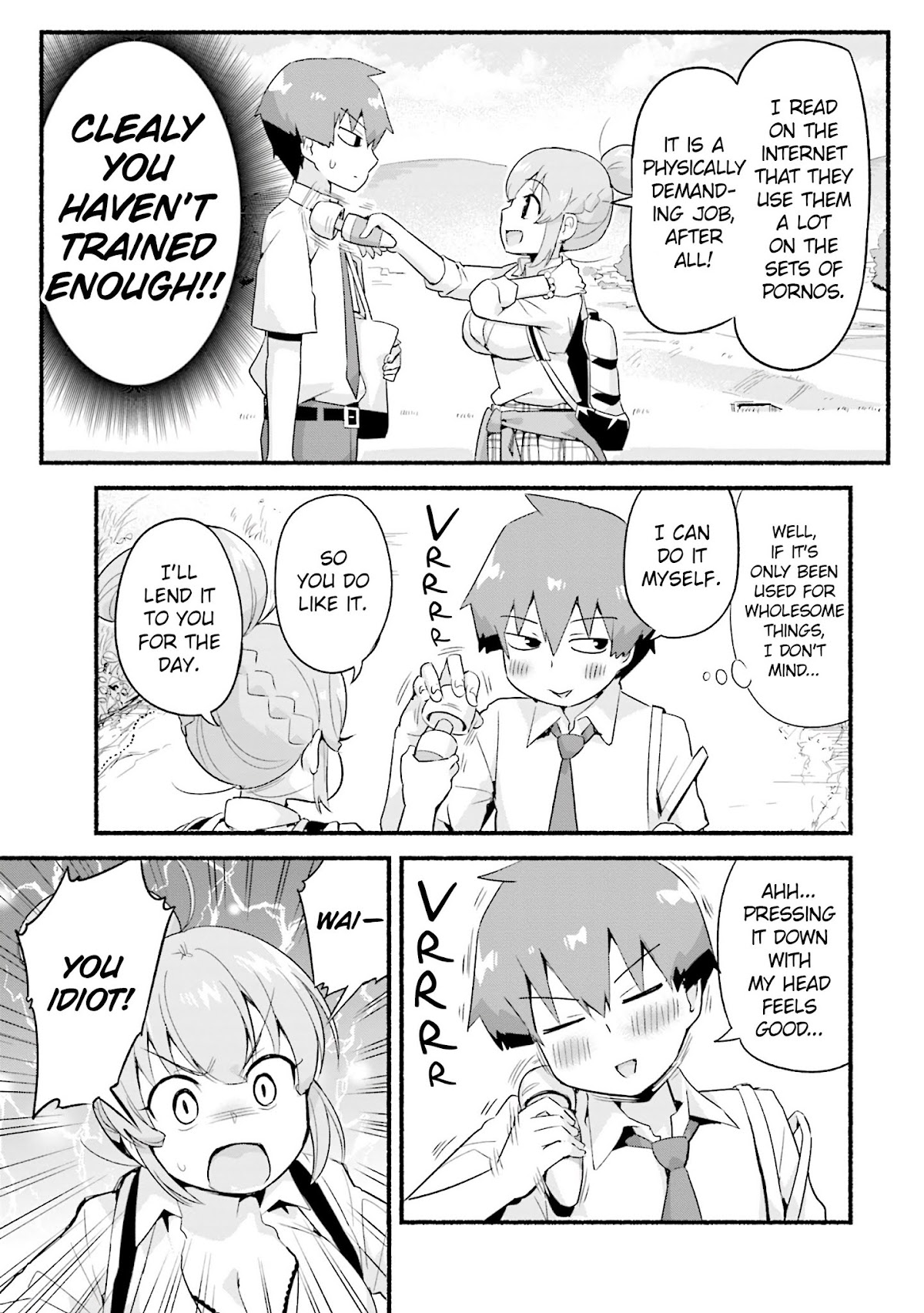 Uso-Bitch Senpai Chapter 4 page 3 - Chapter 4