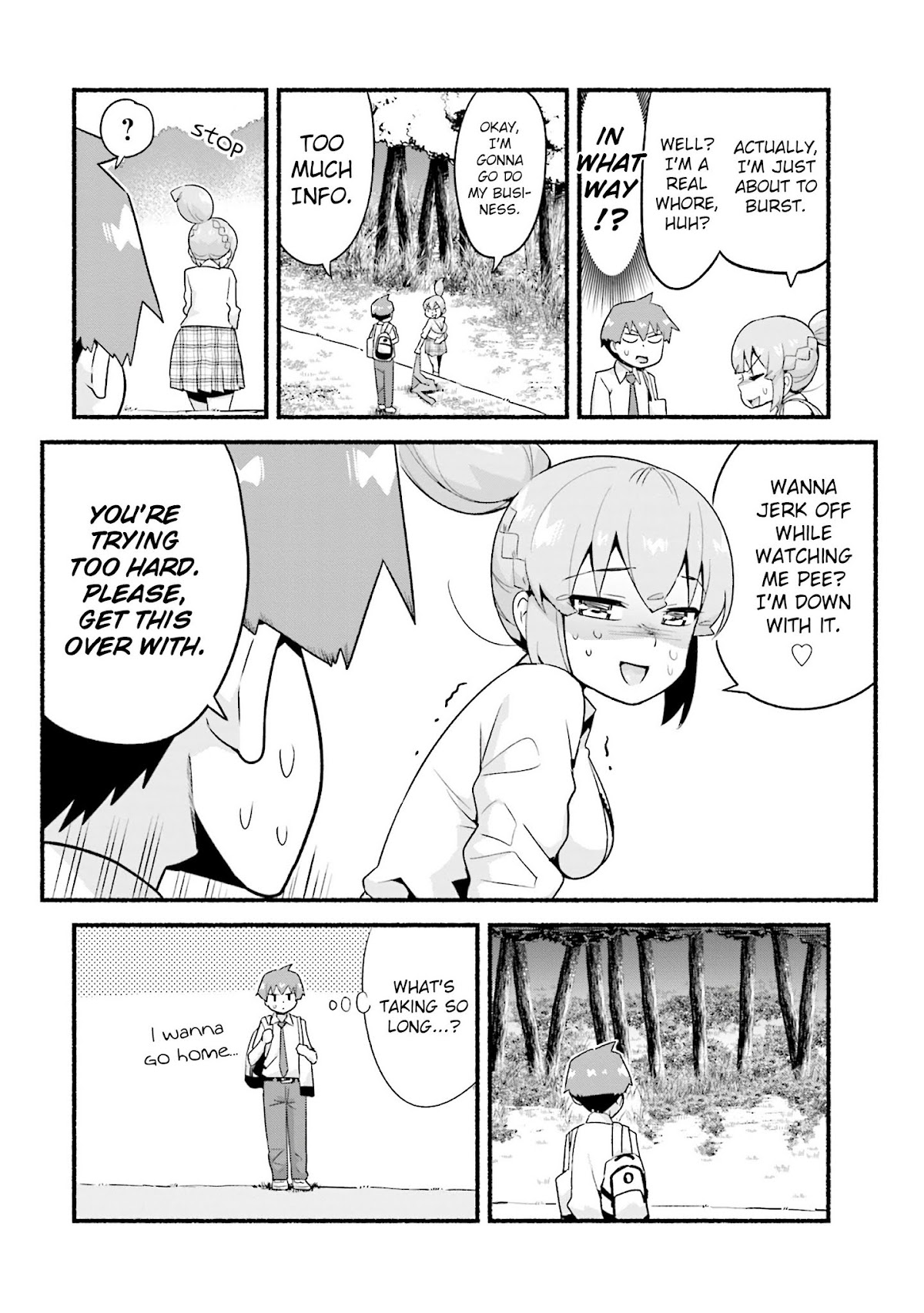 Uso-Bitch Senpai Chapter 5 page 4 - Chapter 5