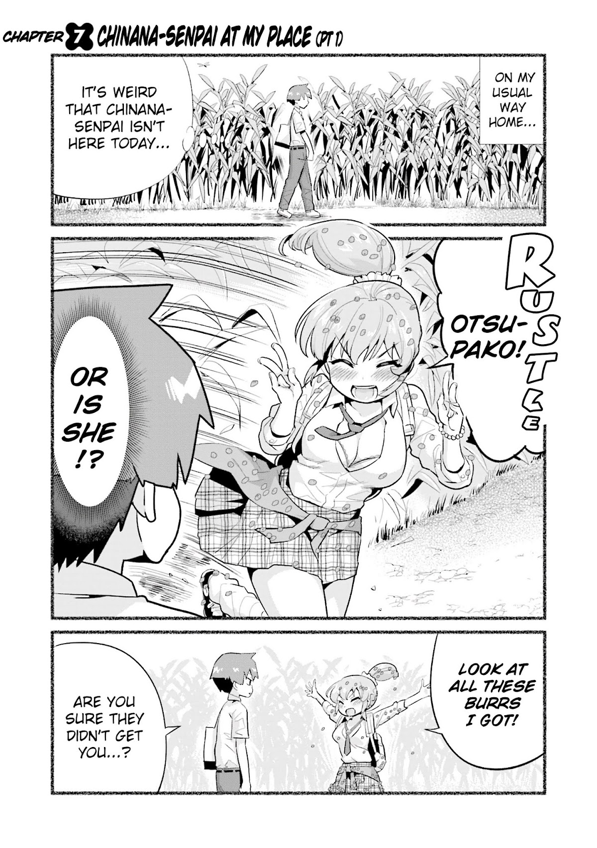 Uso-Bitch Senpai Chapter 7 page 1 - Chapter 7