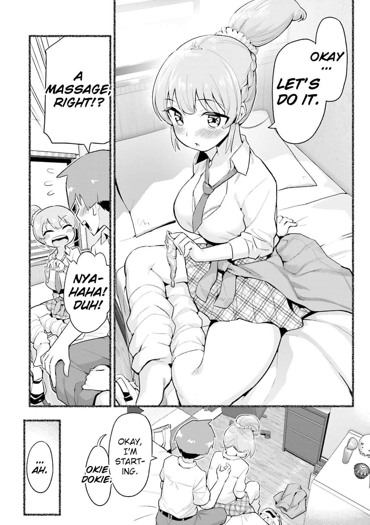 Uso-Bitch Senpai Chapter 7 page 11 - Chapter 7