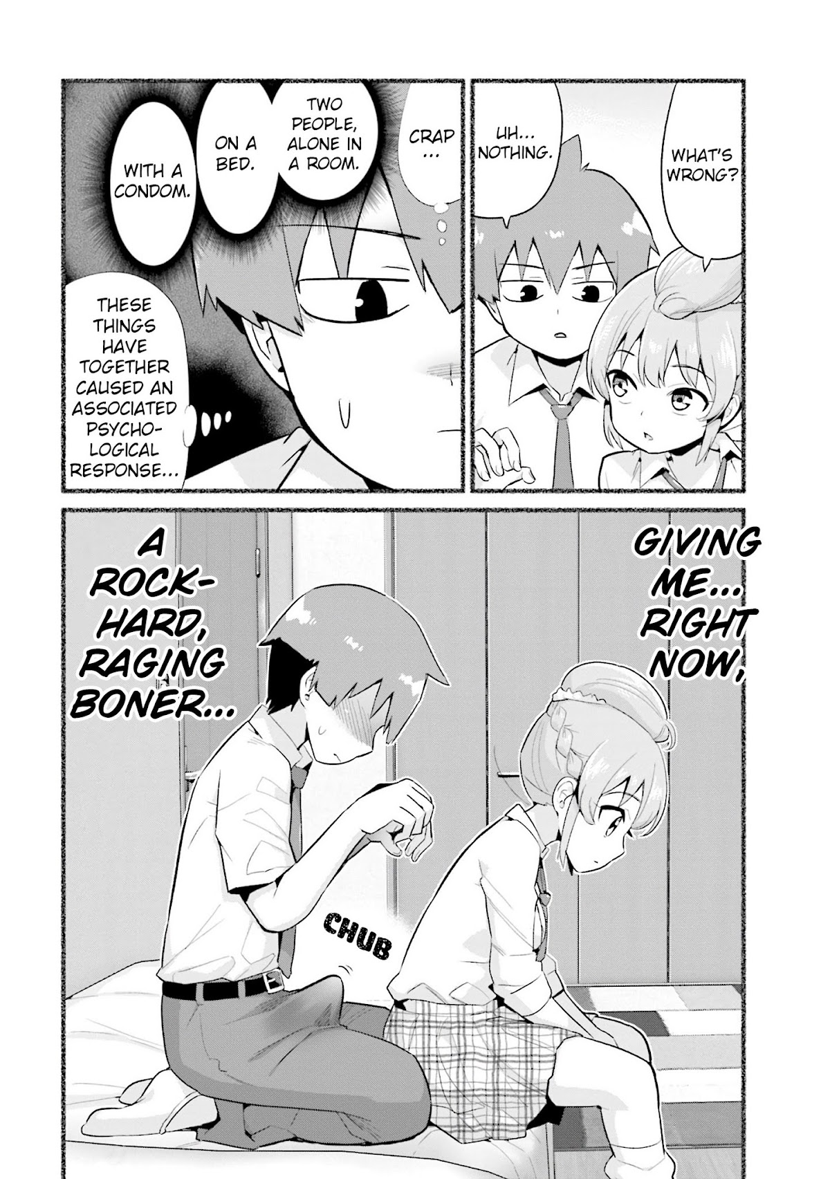 Uso-Bitch Senpai Chapter 7 page 12 - Chapter 7