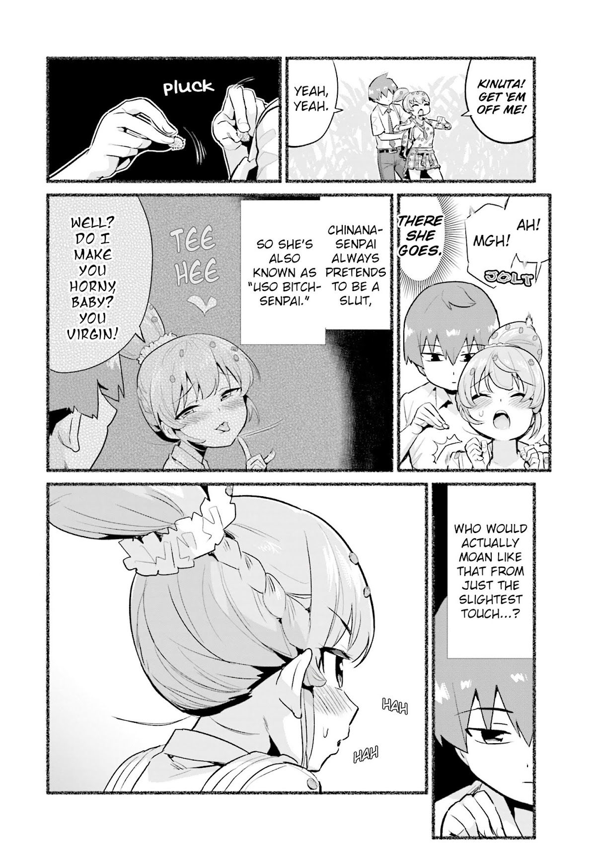 Uso-Bitch Senpai Chapter 7 page 2 - Chapter 7