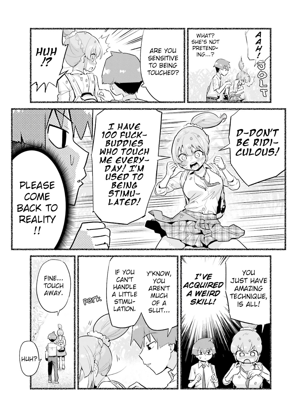 Uso-Bitch Senpai Chapter 7 page 3 - Chapter 7