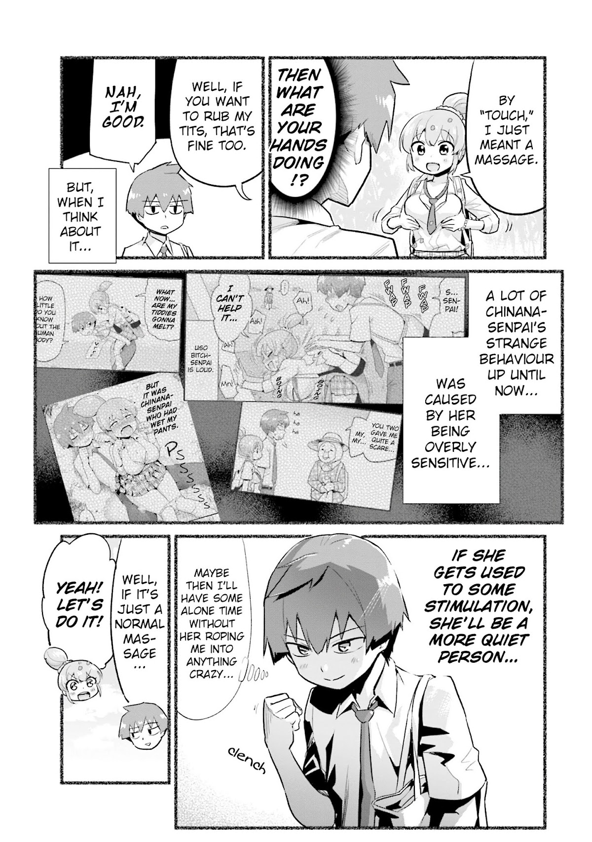 Uso-Bitch Senpai Chapter 7 page 5 - Chapter 7