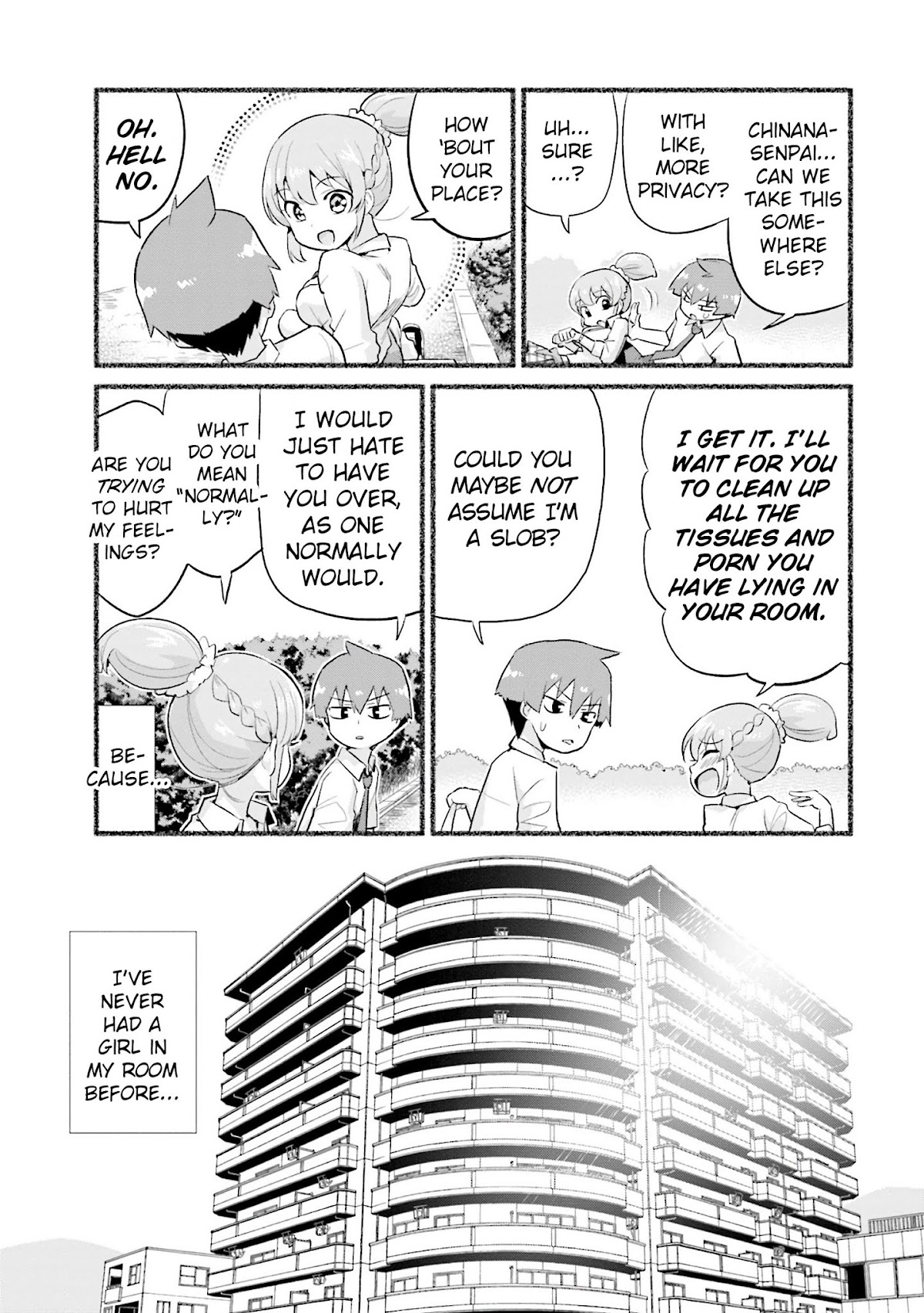 Uso-Bitch Senpai Chapter 7 page 7 - Chapter 7