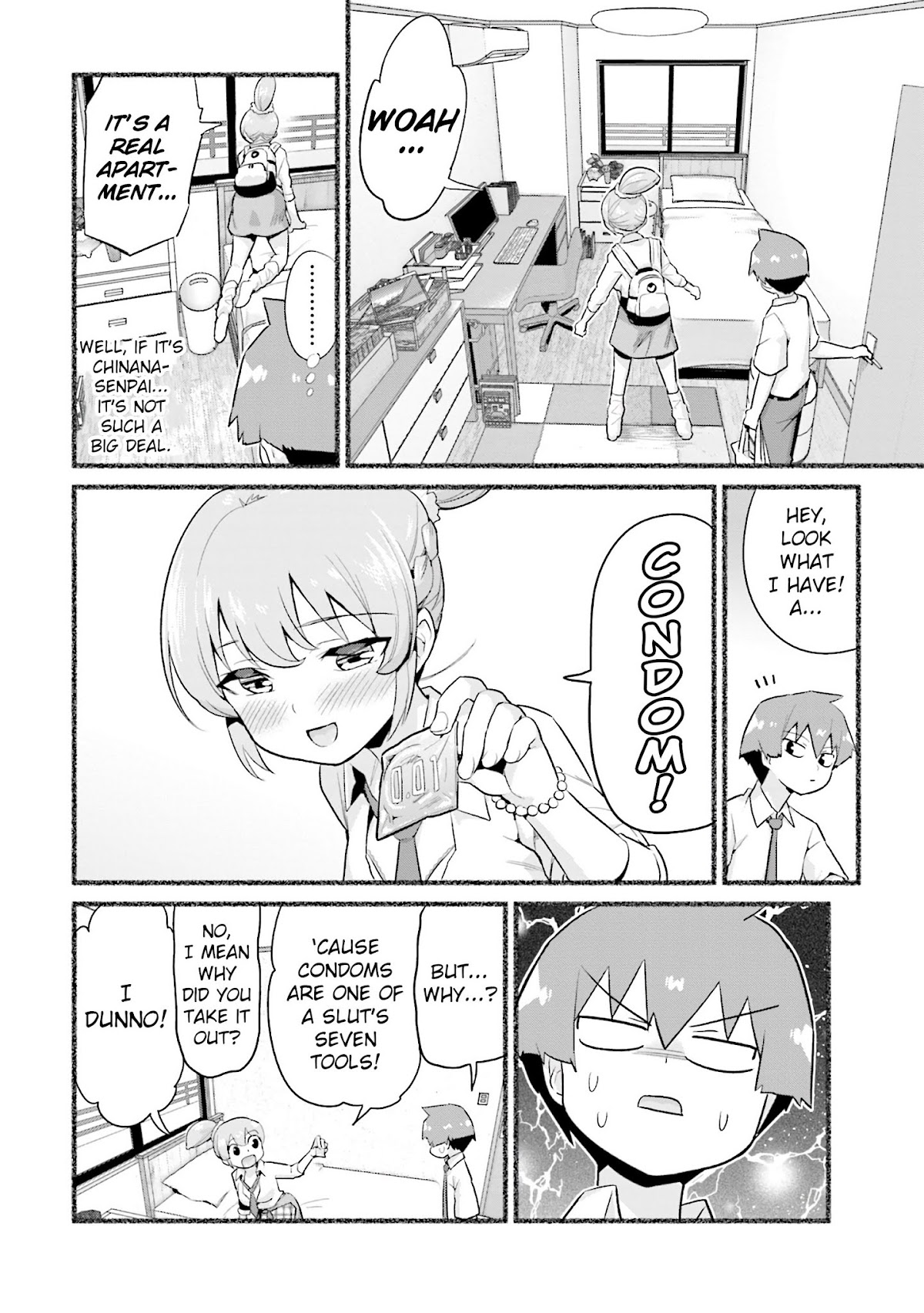 Uso-Bitch Senpai Chapter 7 page 8 - Chapter 7