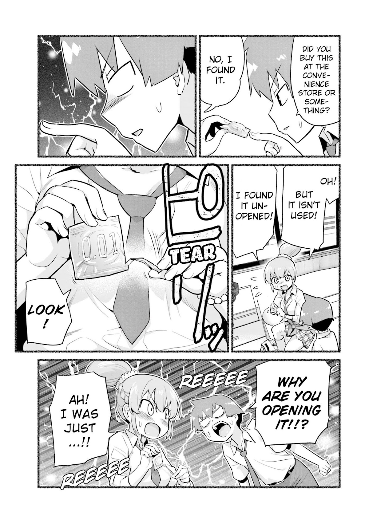 Uso-Bitch Senpai Chapter 7 page 9 - Chapter 7