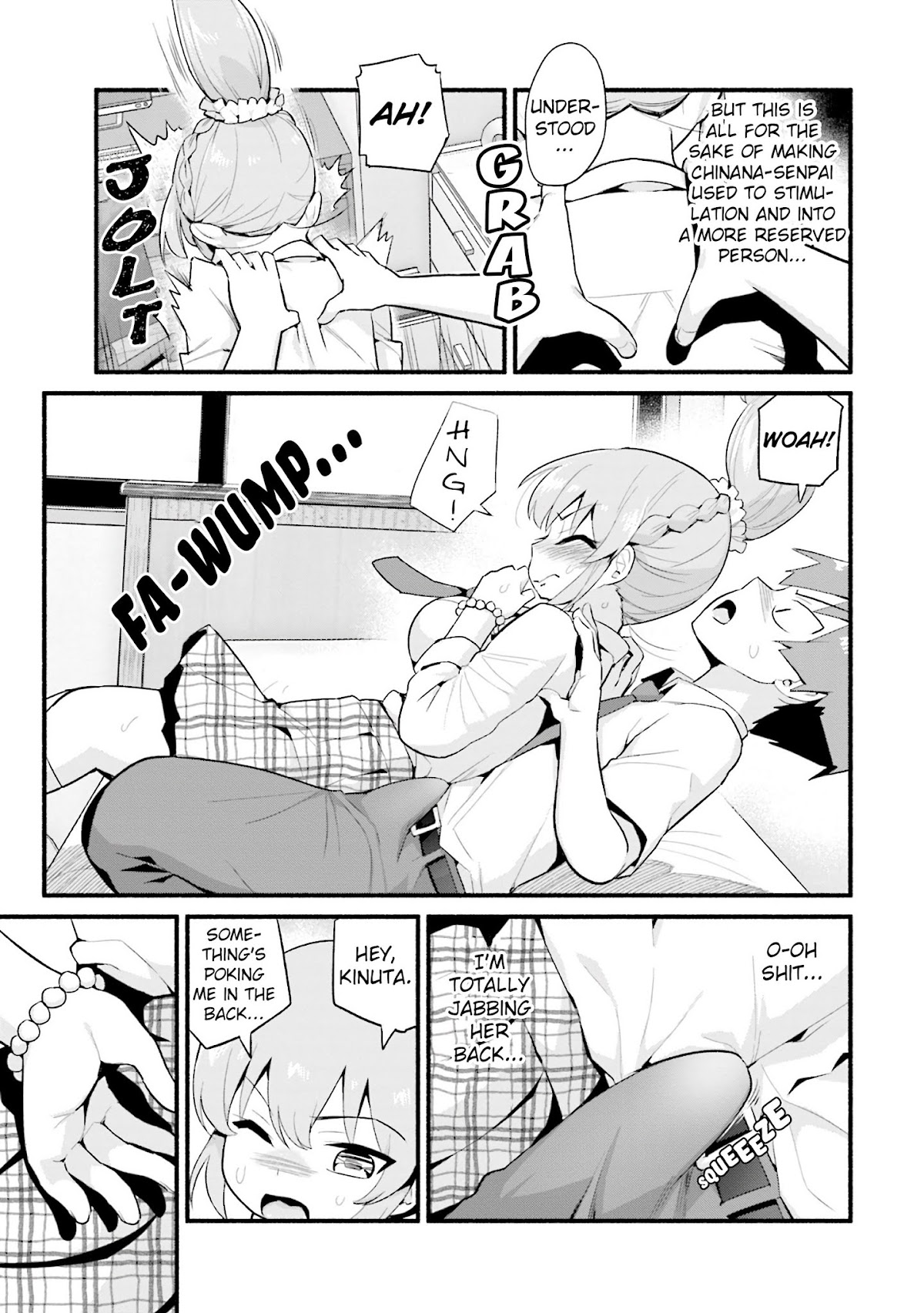 Uso-Bitch Senpai Chapter 8 page 3 - Chapter 8