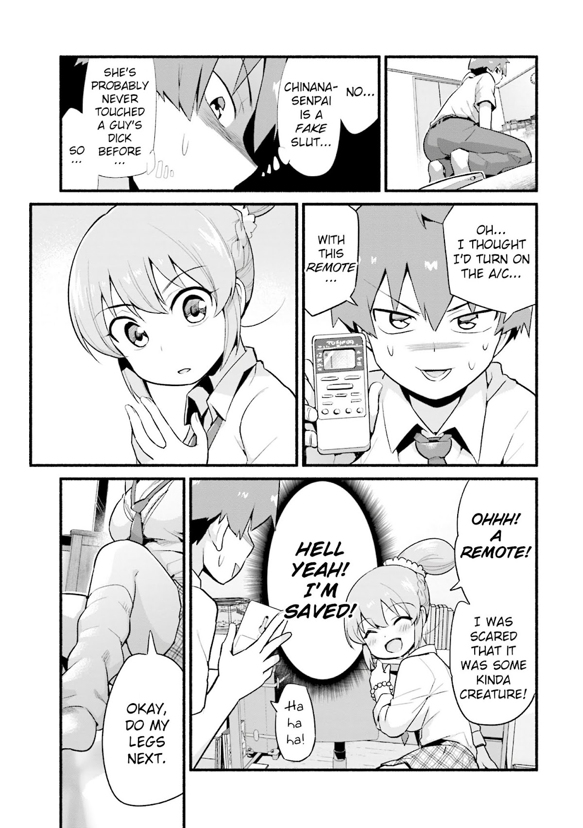Uso-Bitch Senpai Chapter 8 page 5 - Chapter 8
