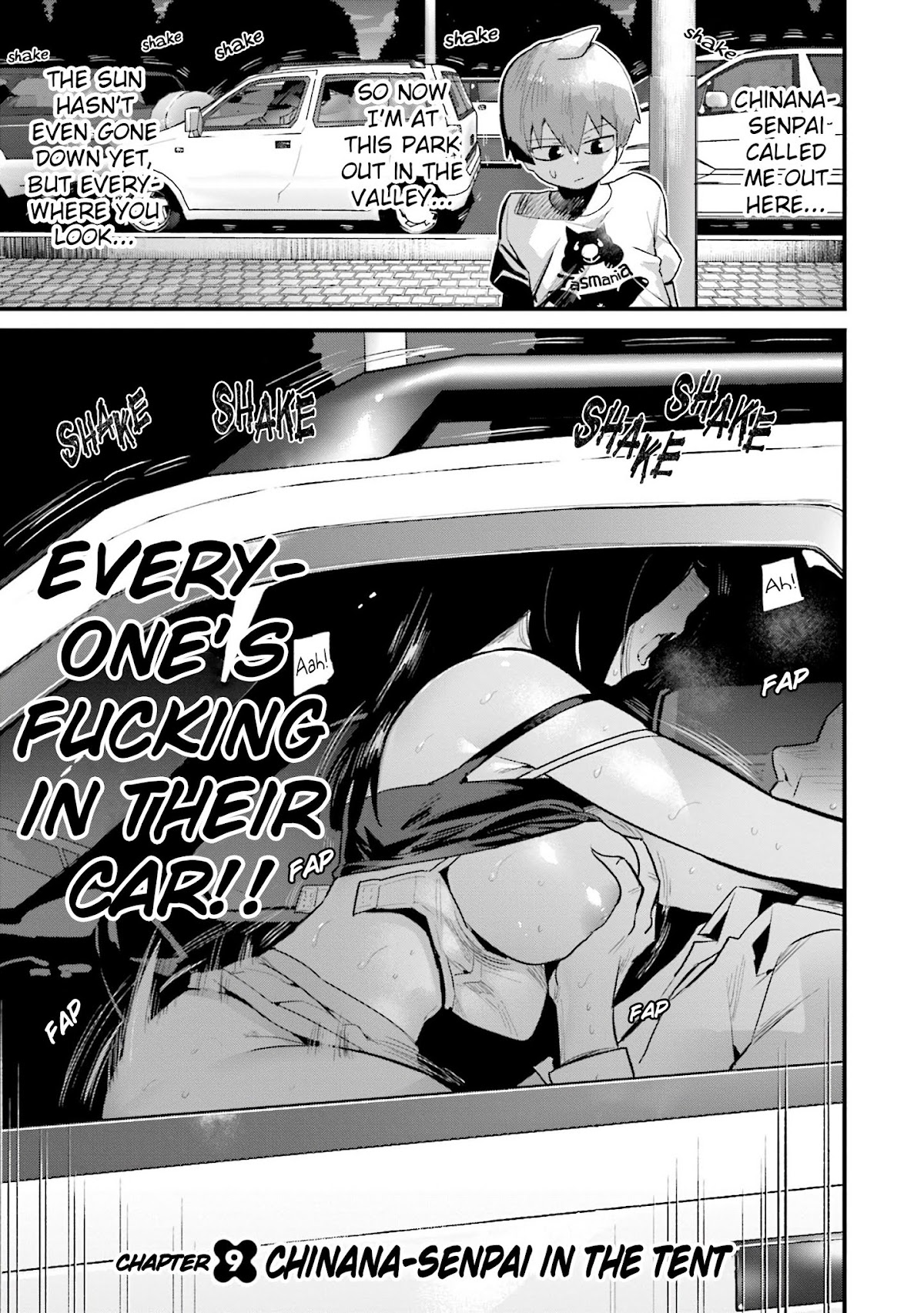 Uso-Bitch Senpai Chapter 9 page 1 - Chapter 9