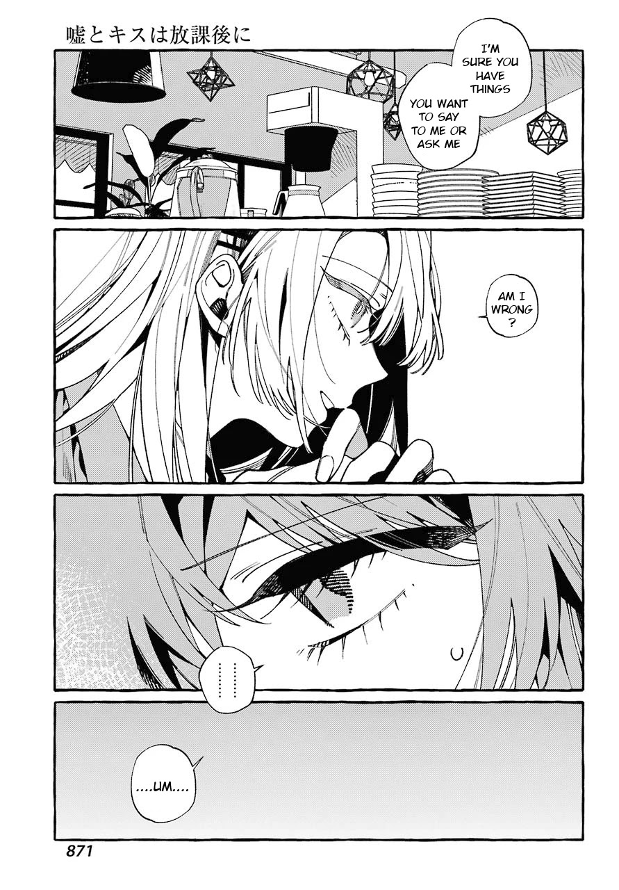 Uso to Kiss wa Houkago ni Chapter 10 page 7 - Chapter 10