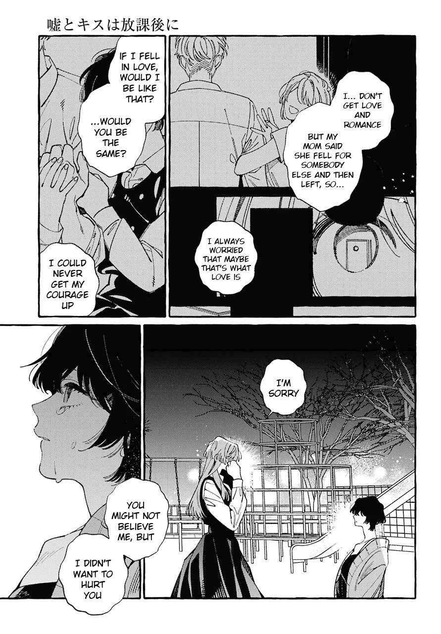 Uso to Kiss wa Houkago ni Chapter 11 page 19 - Chapter 11