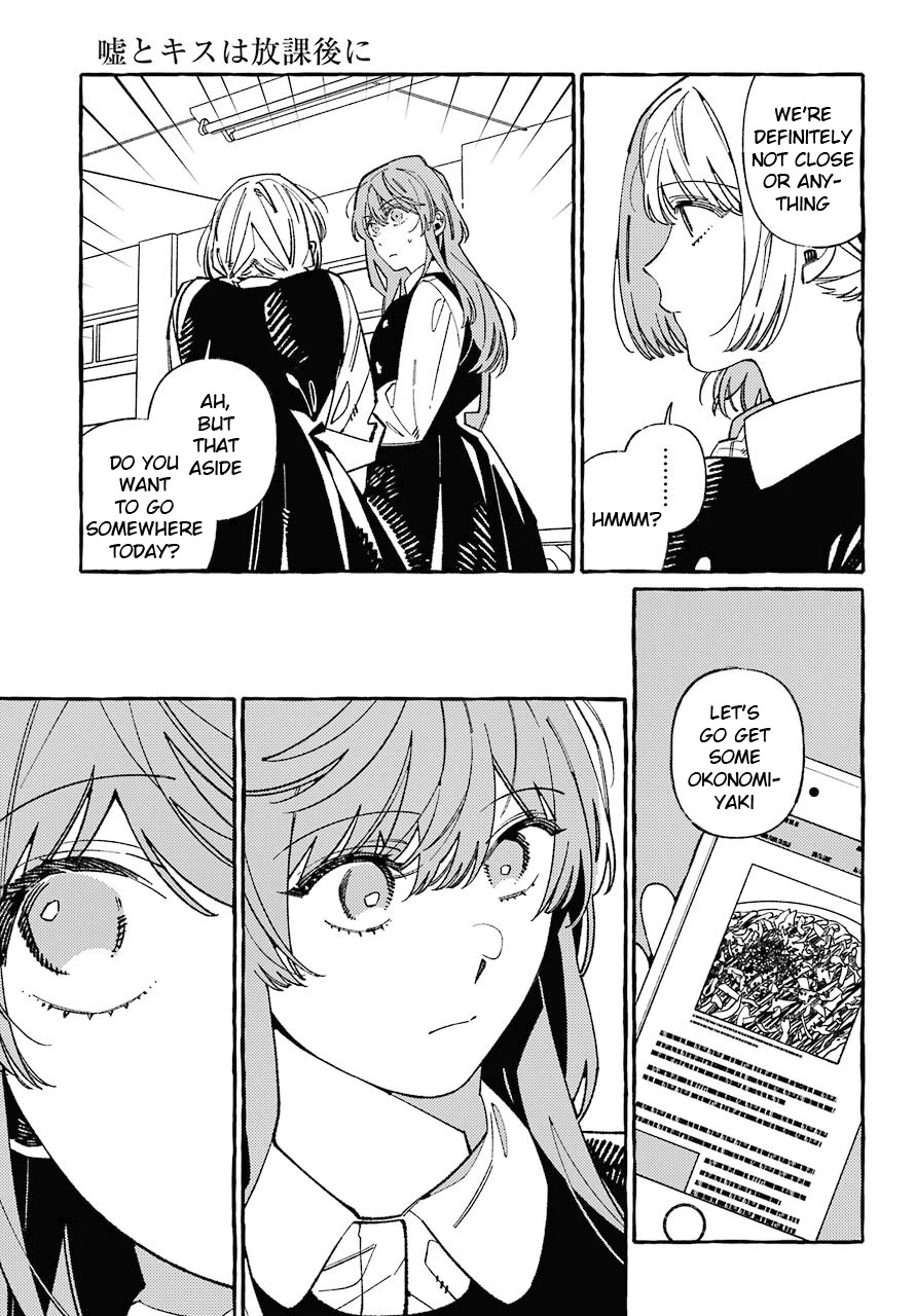 Uso to Kiss wa Houkago ni Chapter 3 page 15 - Chapter 3