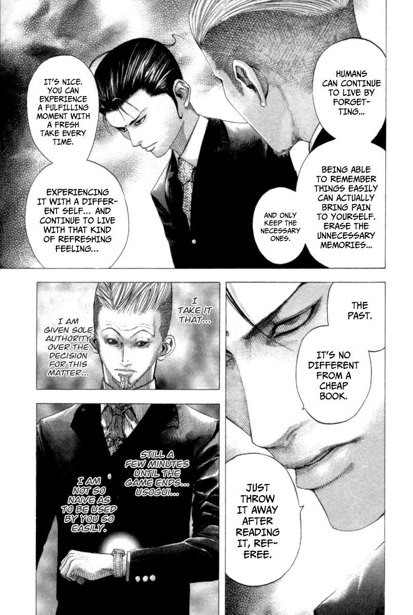 Usogui Chapter 100 page 6 - Chapter 100 : A Big Mistake