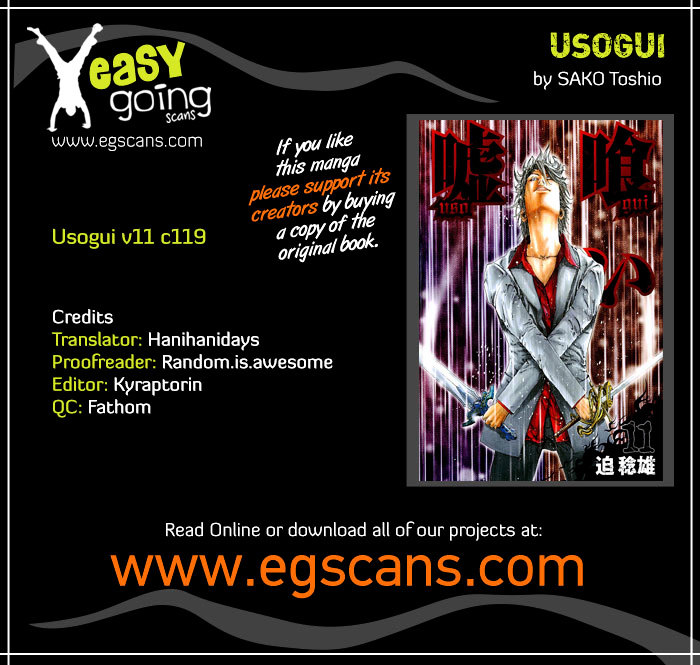 Usogui Chapter 119 page 1 - Chapter 119 : Monster: Minotaur
