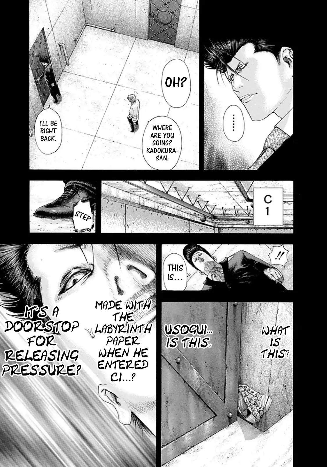 Usogui Chapter 135 page 9 - Chapter 135: Encountering the Unknown