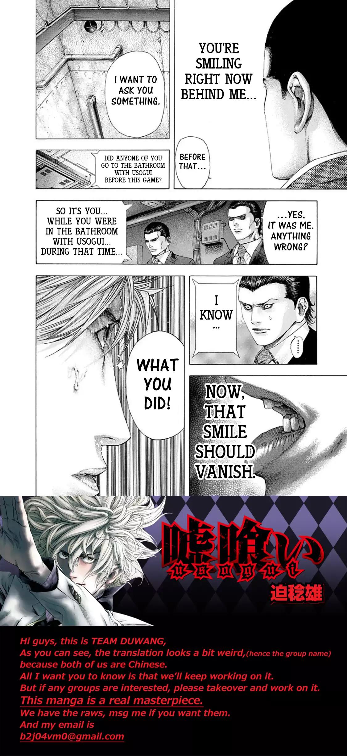 Usogui Chapter 136 page 18 - Chapter 136: Characteristic of an Elite